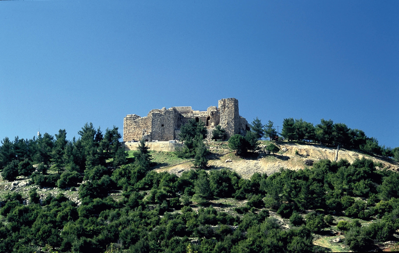Ajloun Castle view northern Jordan