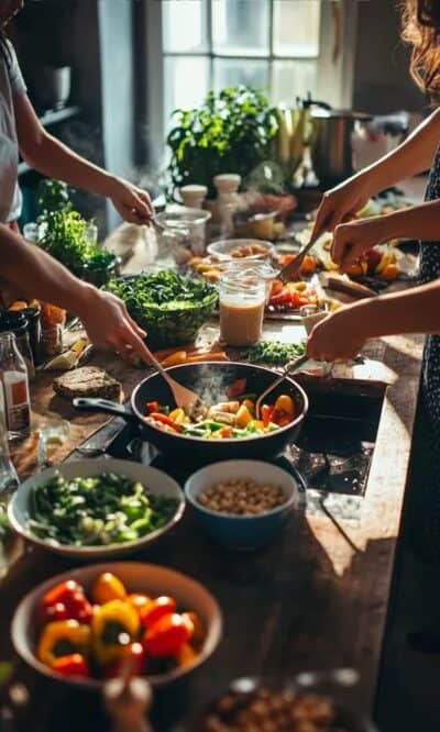 Cena condivisa con una famiglia locale a Petra