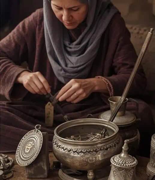 Nabataean-inspired silver workshop in Petra